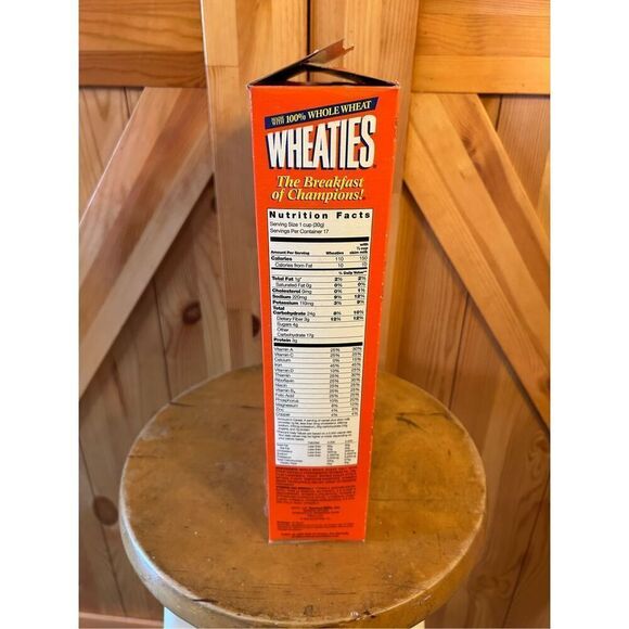 1996 Wheaties Box Joe Namath Jets  Super Bowl III Replays Hologram - Picture 2 of 7